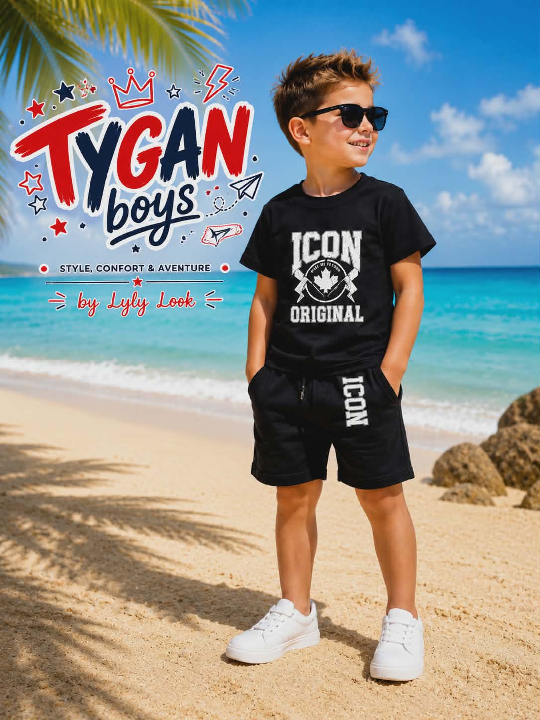 Ensemble Tygan Boys – Icon Original 🖤😎