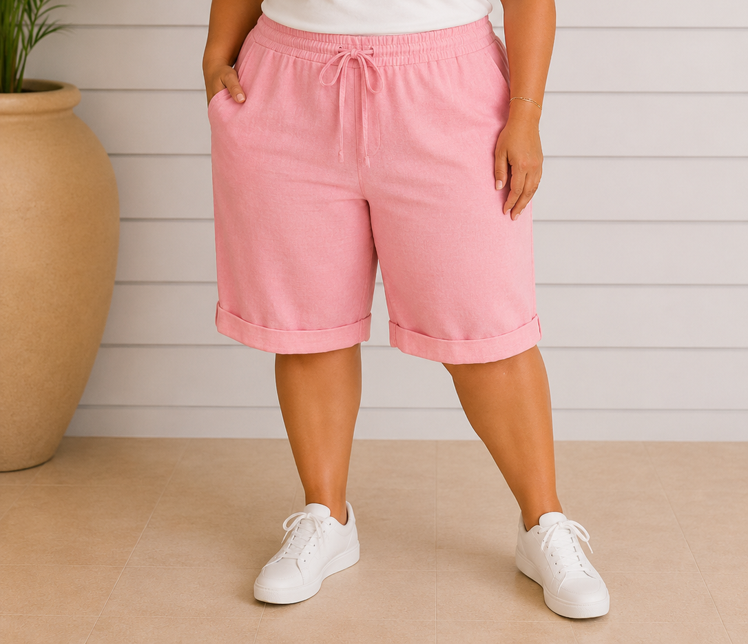Bermuda Magique Grande Taille – Taille Unique (44 au 52) ✨