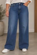 Jean Wide Leg bleu brut