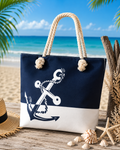 ⚓ Sac de plage Marin – Ancre