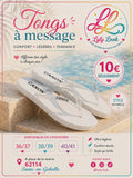 Tongs à Message – CANON 🤍