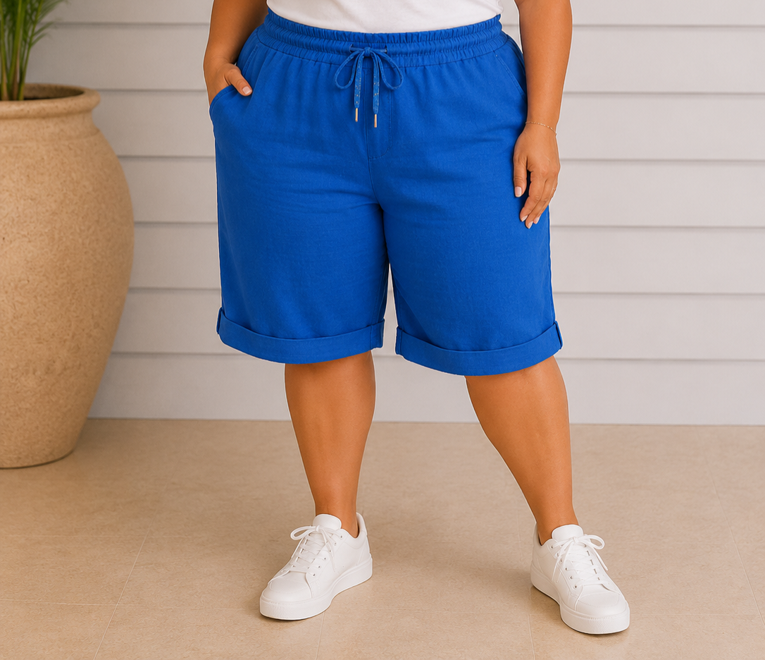 Bermuda Magique Grande Taille – Taille Unique (44 au 52) ✨