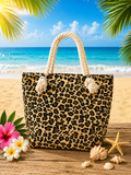 Sac de plage Léopard